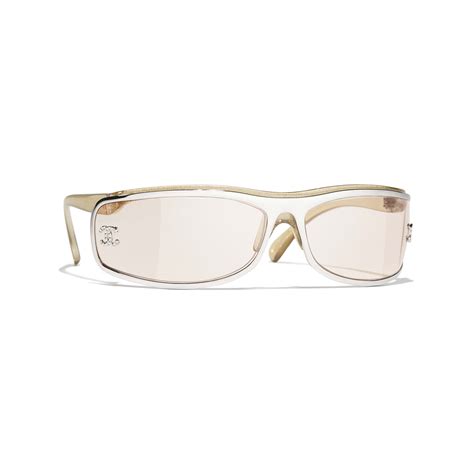 chanel ch003sgn brn 120 sunglasses italy|CHANEL Sunglasses: Shield Sunglasses, nylon — Fashion.